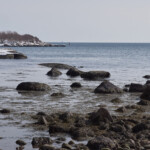 View from Avery Point towards Pine Island Groton CT