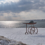 UCONN Avery Point campus view over Long Island Sound