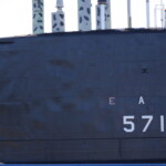 Artifacts of naval submarines on display