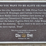 Part of New London freedom trail